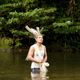 Philius, a member of the Dayak indigenous group, photographed in Malinau. Photo Courtesy Joel Redman/If not us then who?